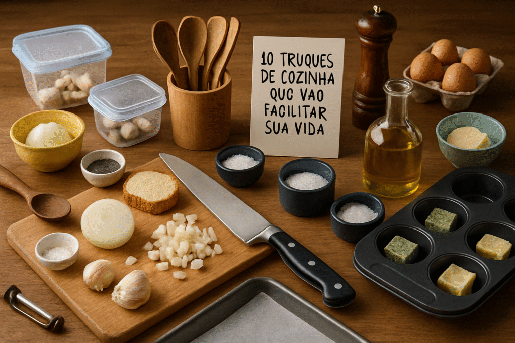 10 truques de cozinha que vão facilitar sua vida