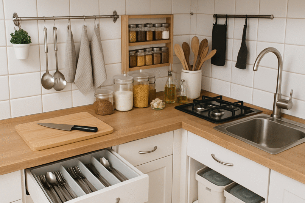 Como organizar sua cozinha para facilitar o dia a dia