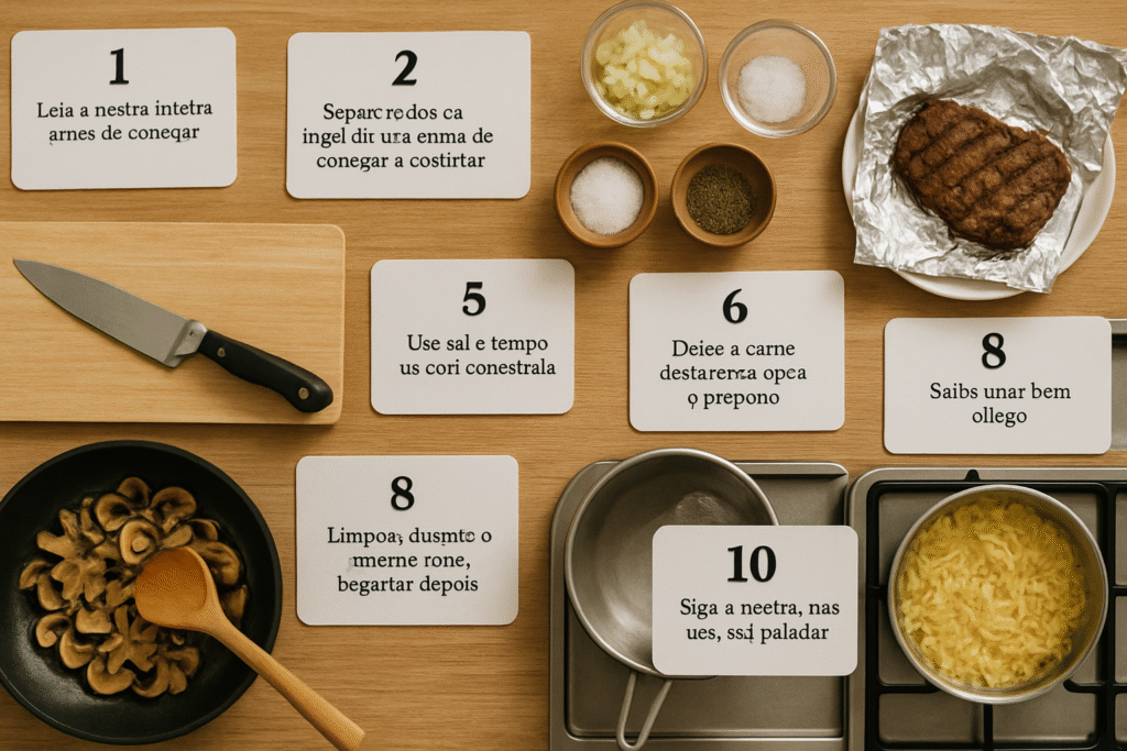10 truques de cozinha que todo iniciante deveria saber