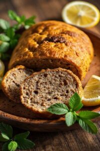 Quibe assado dourado cortado mostrando interior suculento com ervas, ingredientes para quibe perfeito para refeições especiais