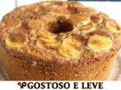 Bolo de Banana Low Carb com 3 Ingredientes