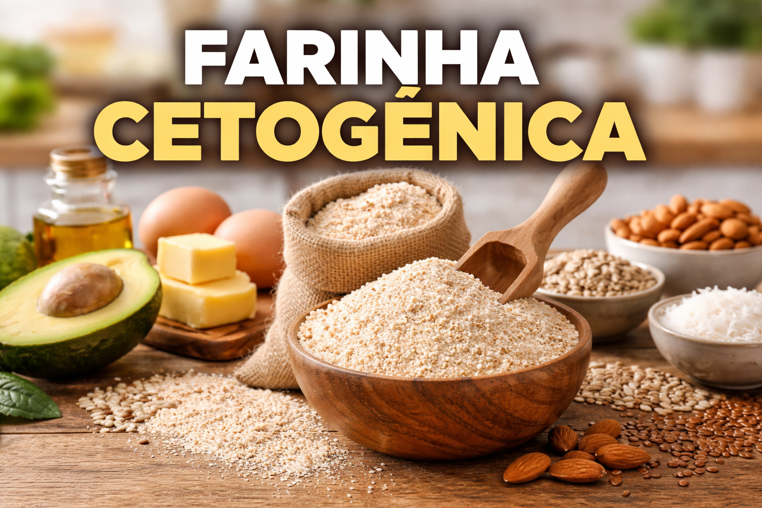 Farinha Cetogênica