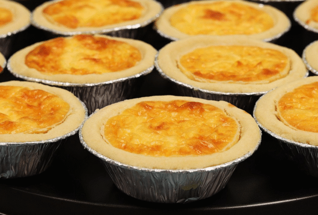 Empada de Queijo com Recheio Cremoso