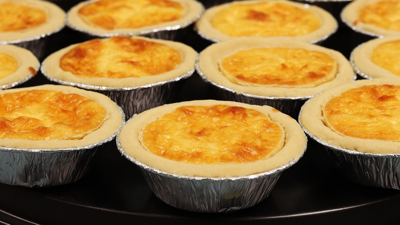 Empada de Queijo com Recheio Cremoso