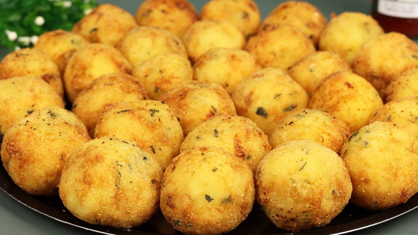 Com 500g de Bacalhau Fiz 40 Bolinhos