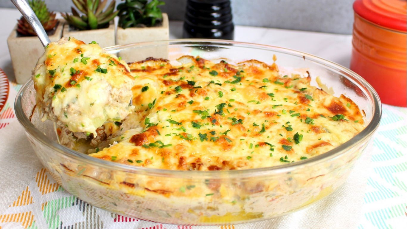 Atum Gratinado com Batata