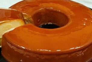 Pudim com 2 Ingredientes