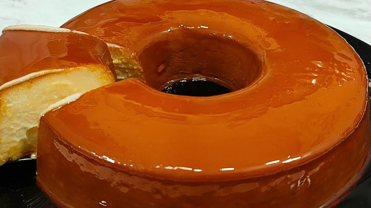 Pudim com 2 Ingredientes